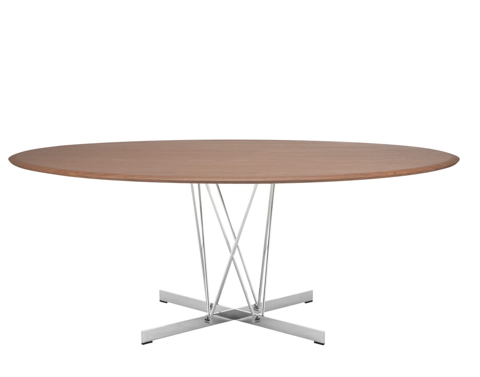 Round Top Viscount of Wood - Chrome