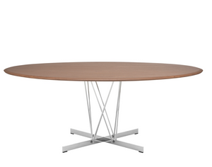 Round Top Viscount of Wood - Chrome